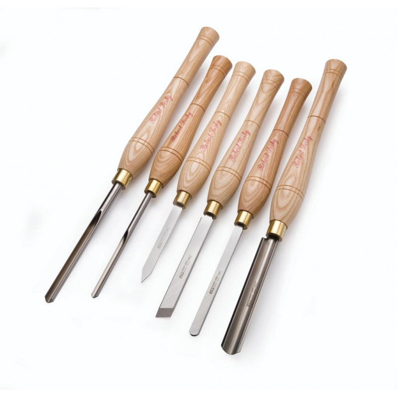 Robert Sorby Deluxe Turning Tool Set - 6 Piece - 67HS