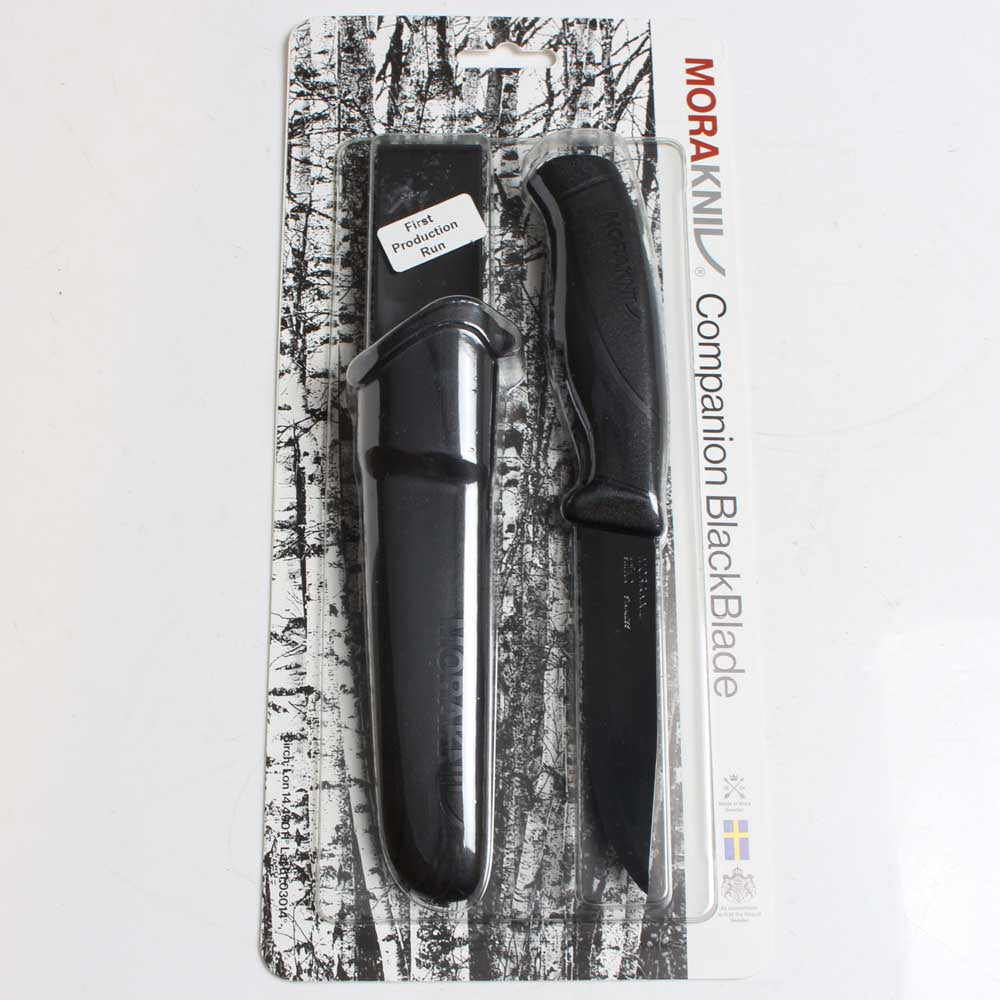 MoraKniv Black Bladed Companion Knife