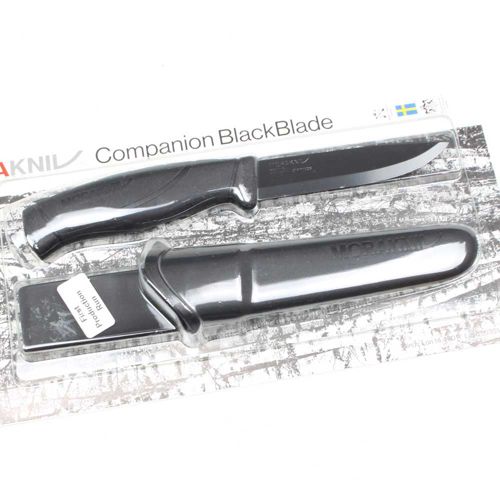 MoraKniv Black Bladed Companion Knife