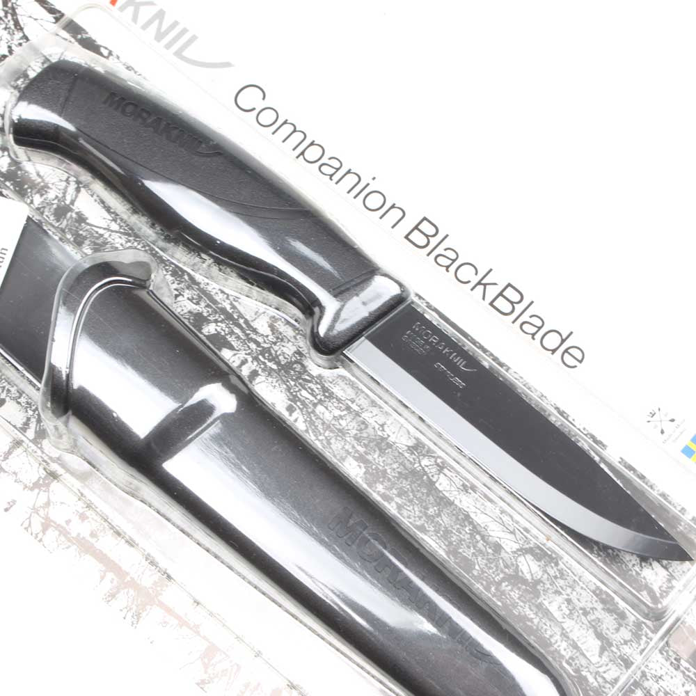 MoraKniv Black Bladed Companion Knife