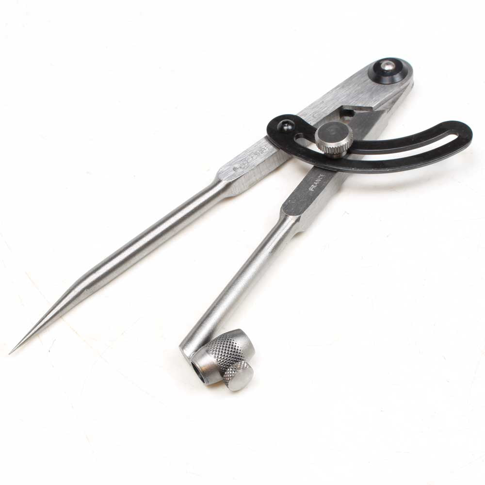 Ledin 190mm Wing Dividers with Pencil Holder