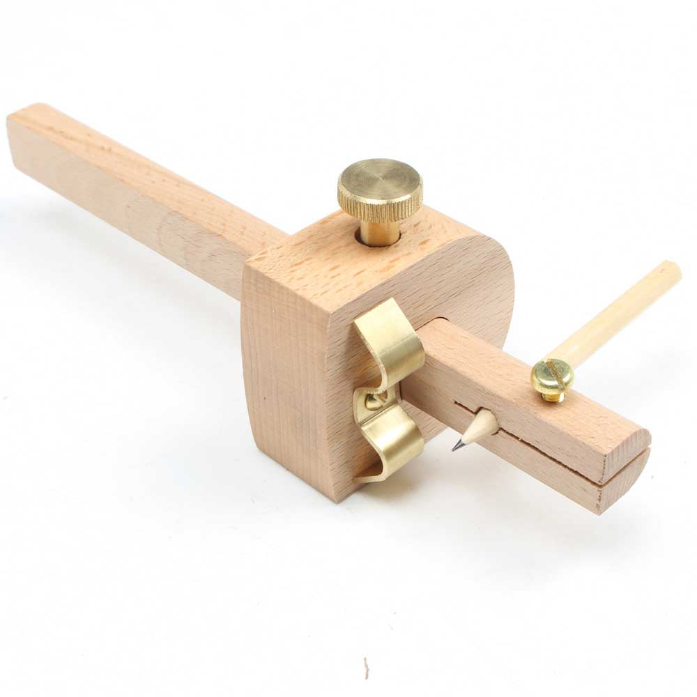 Marples Beech Pencil Gauge with Curve Scribing Attachment
