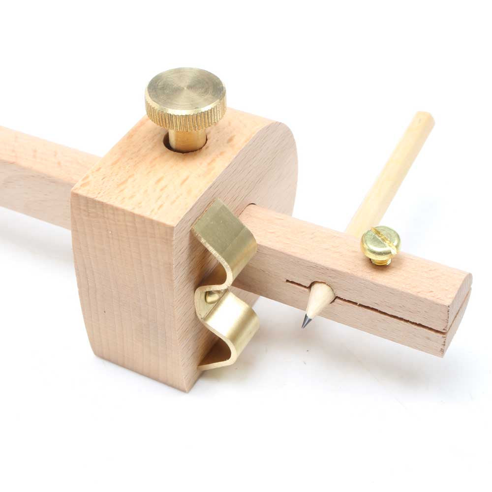 Marples Beech Pencil Gauge with Curve Scribing Attachment