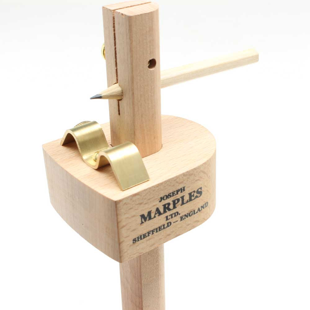 Marples Beech Pencil Gauge with Curve Scribing Attachment
