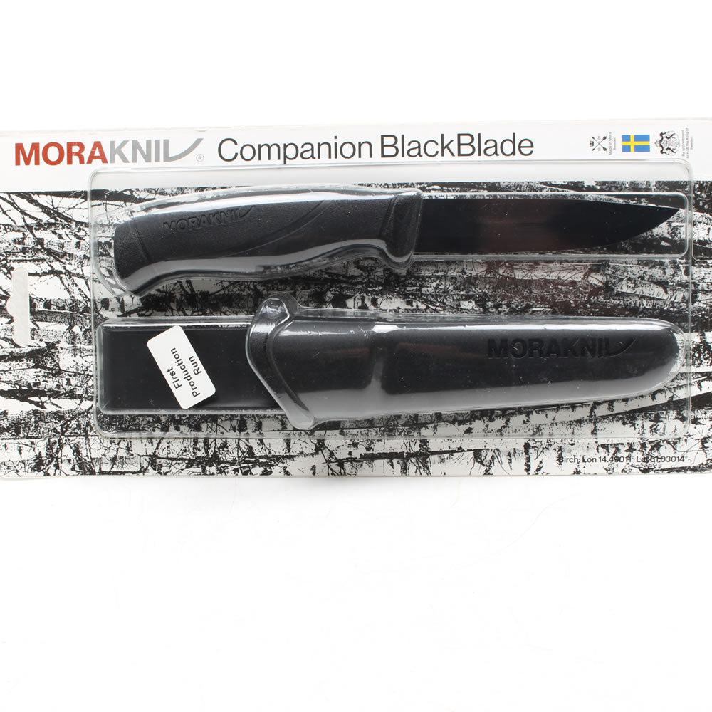 Mora Knife - Morakniv Companion - Black Blade