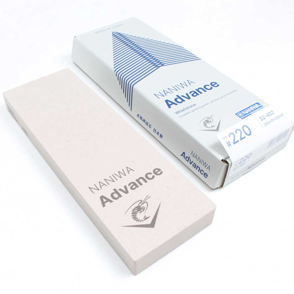 Naniwa Advance Whetstone 220 Grit with packaging
