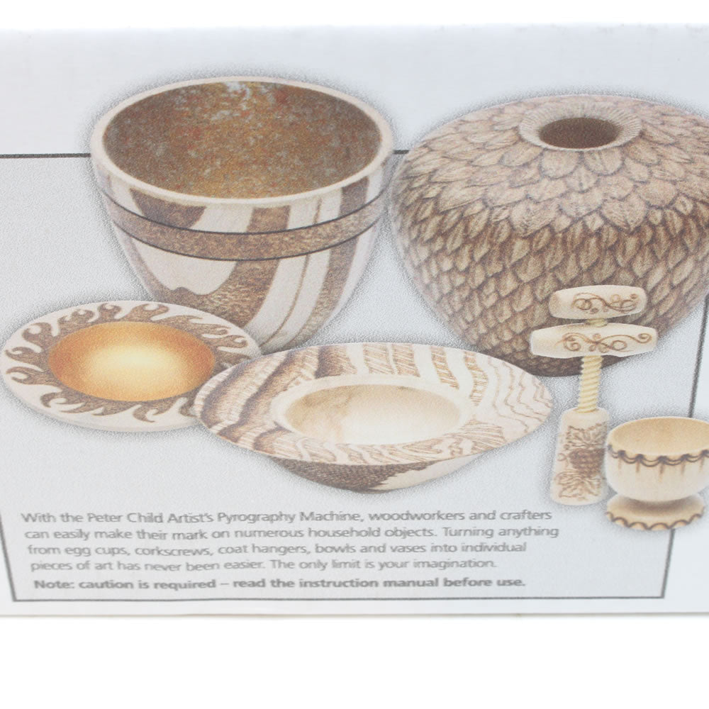 Peter Child Artist’s Pyrography Machine