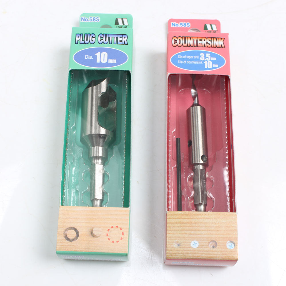 Star-M Screw Drill & Plug Cutter Set