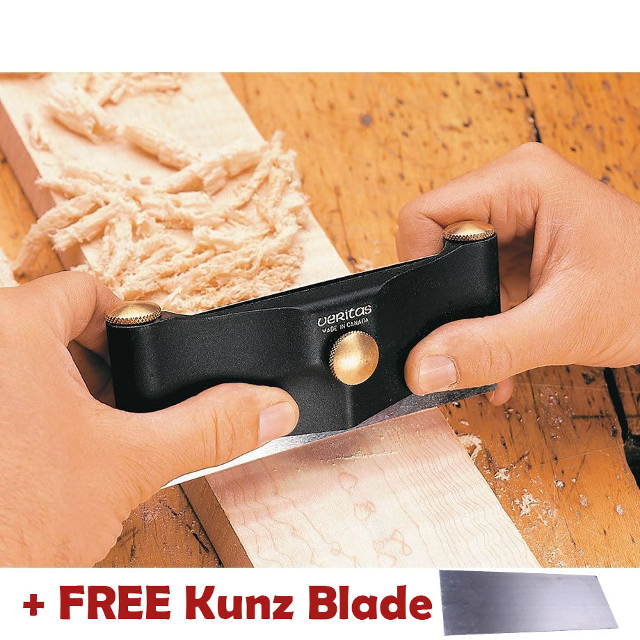 Veritas Cabinet Scraper Holder + Free Kunz Blade