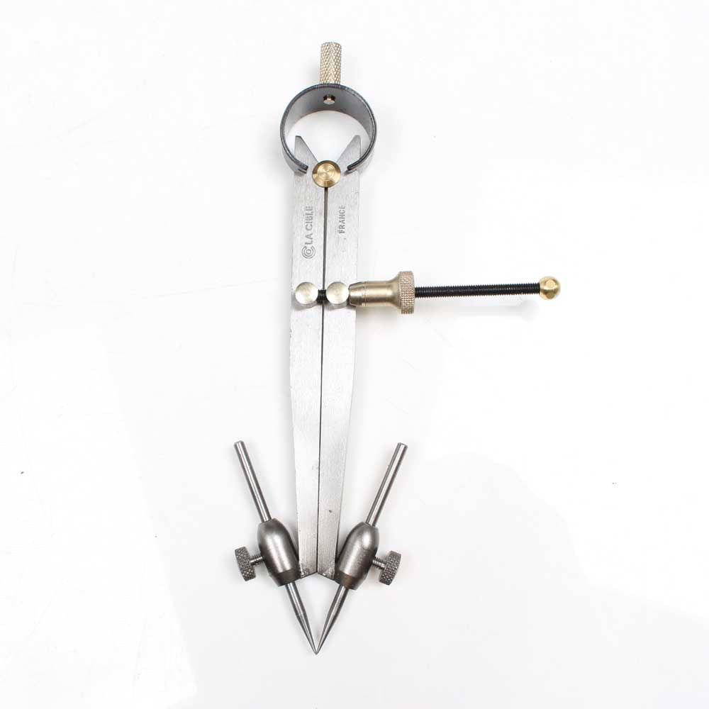 Ledin 150mm Spring Dividers with Interchangeable Points