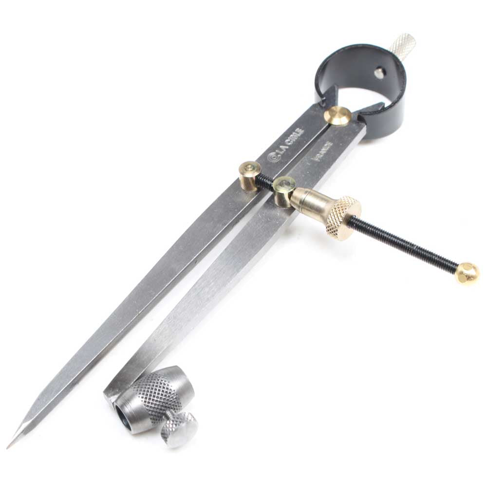 Ledin 150mm Spring Dividers with Pencil Holder