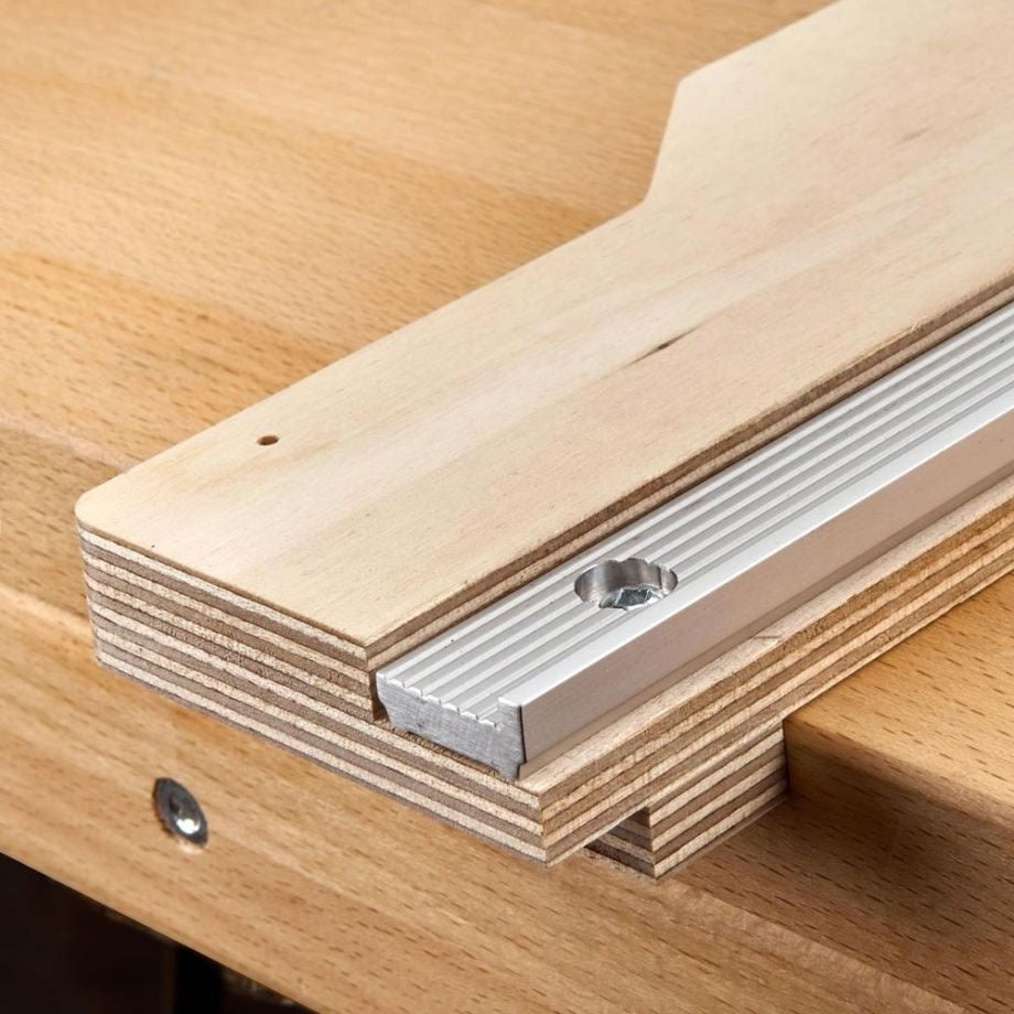 Veritas Miniature Shooting Board bench stop