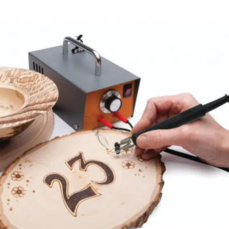 Peter Child Artist’s Pyrography Machine