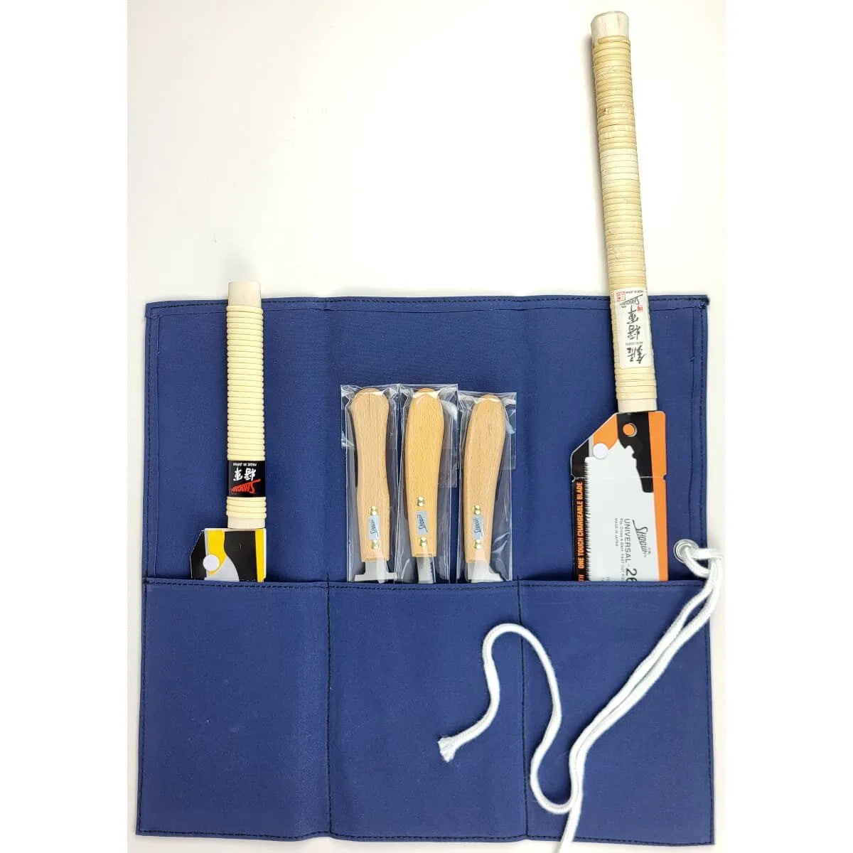 Japanese Shogun Pull Saw Sheath - 3 Pockets