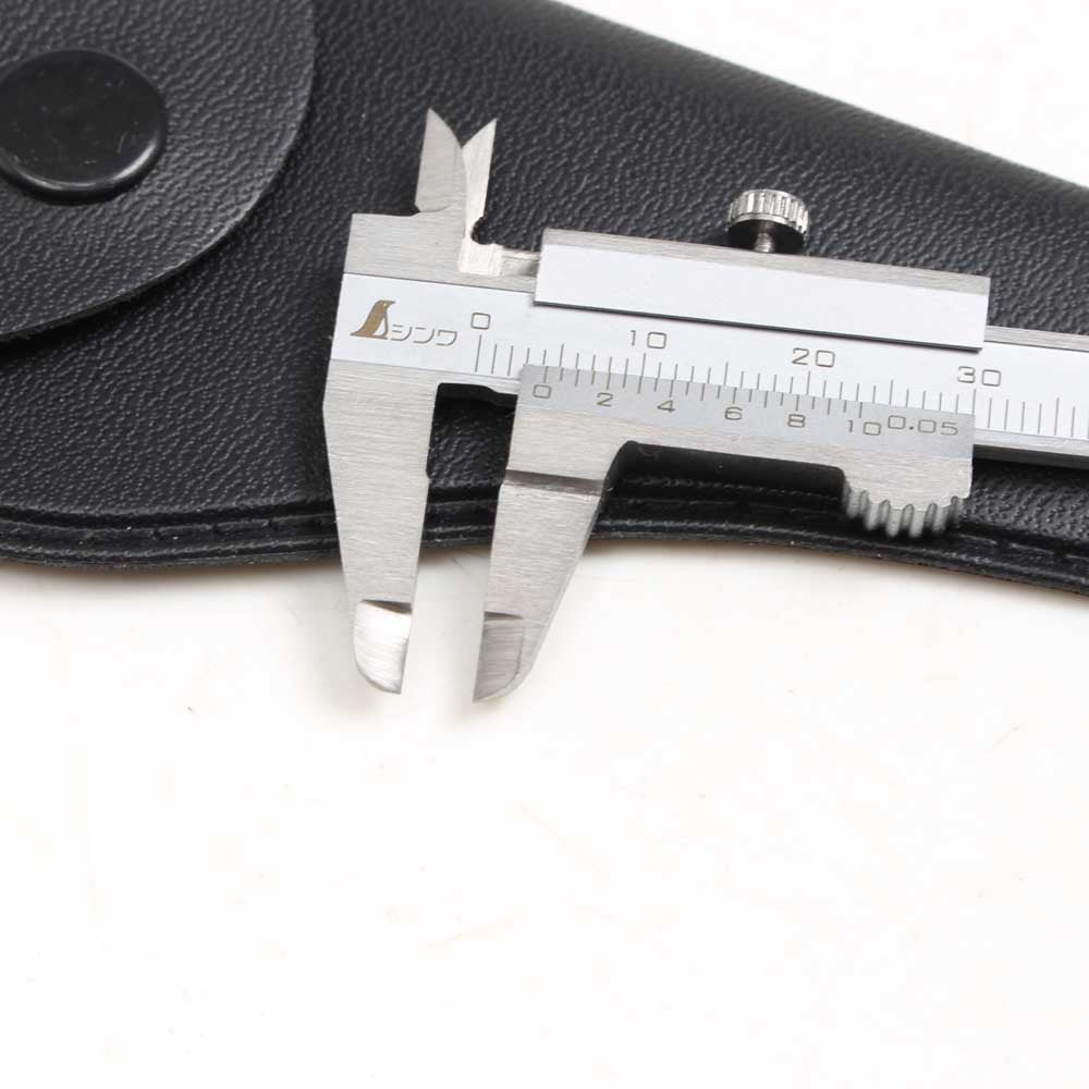 Shinwa Vernier Caliper - close up view
