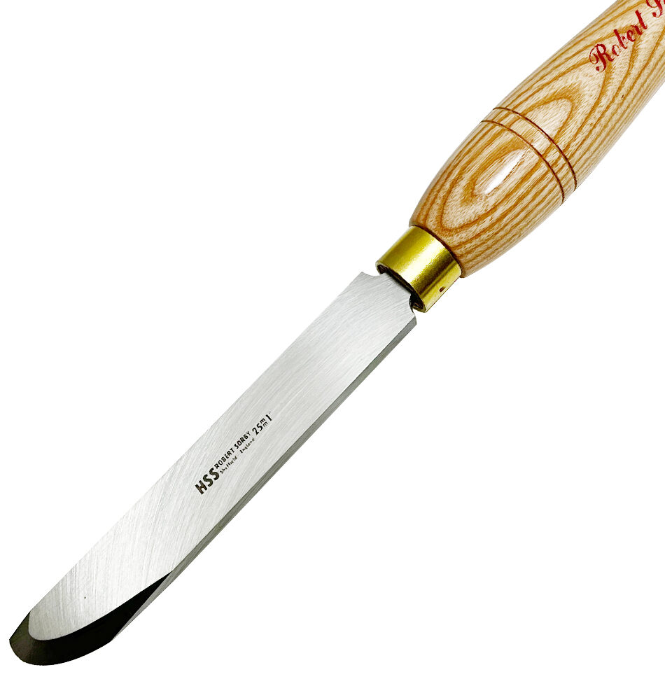 Robert Sorby negative rake curved profile scraper