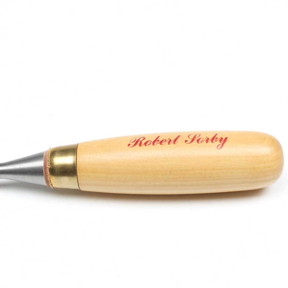 Robert Sorby Sash Mortice Chisel view of Satinwood handle