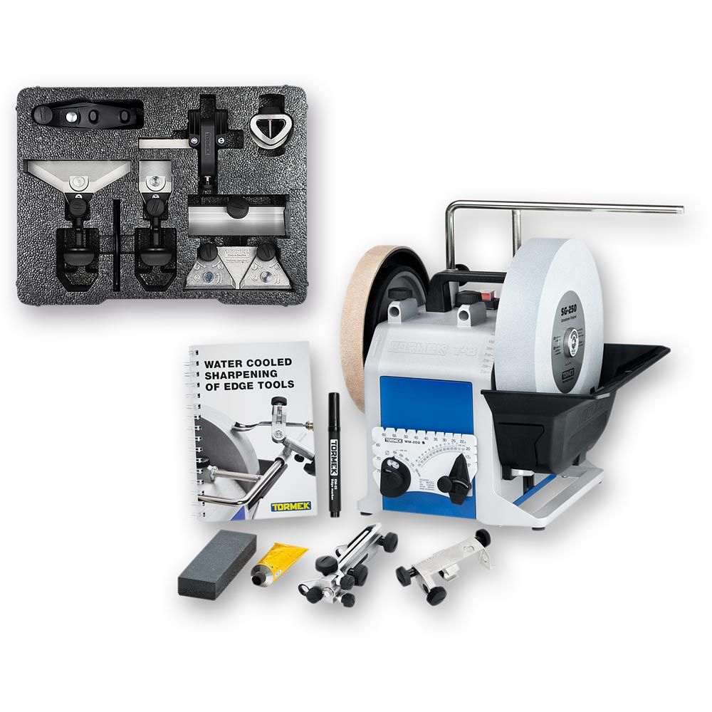 Tormek T-8 Sharpening System with HTK-906 Handtool Kit
