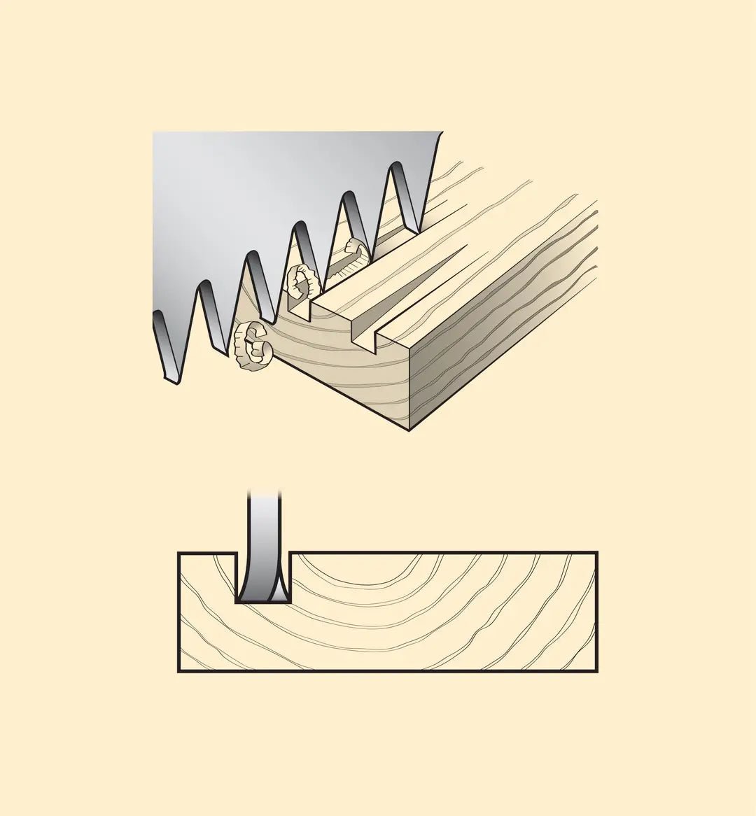Veritas Rip Carcass Saw - 12tpi