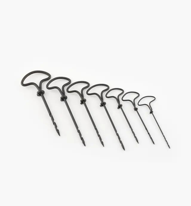 Set of 7 Veritas Auger Gimlets