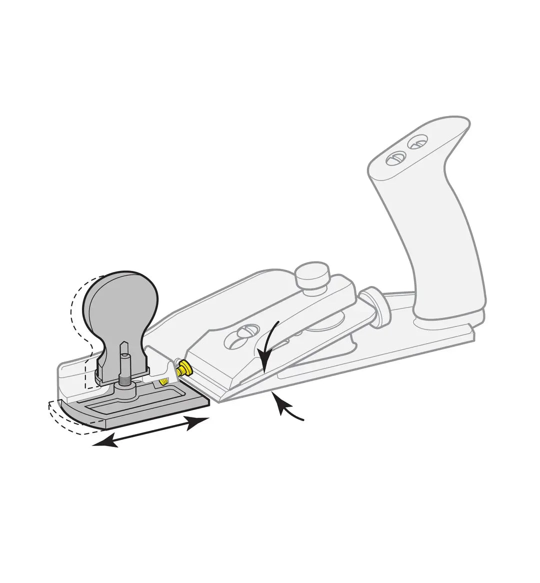 Veritas Low Angle Smoothing Plane - PM-V11 Blade