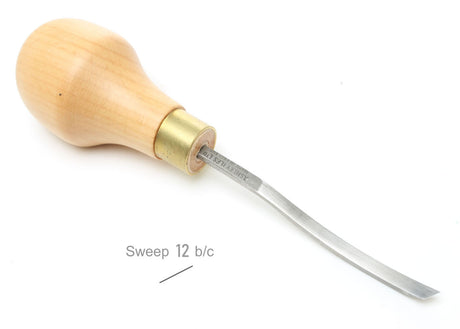 Curved Skew Right Chisel