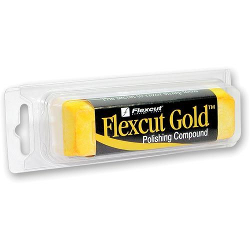 Flexcut Gold Polishing Compound in Flexcut packaging