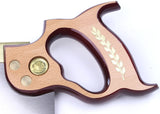 Pax Tenon Saw - view of beech wood handle