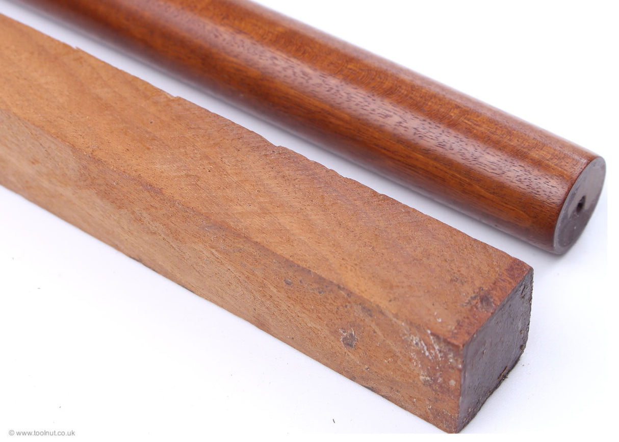 Close up view of Brown Ivory Pen Blank