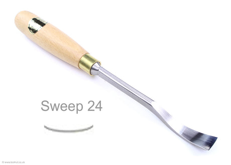 ashley iles spoon carving tool sweep 24