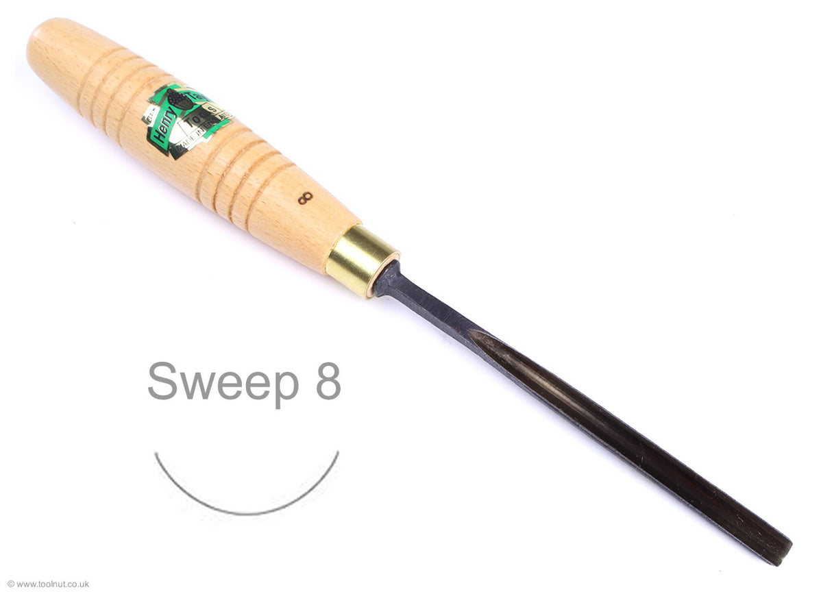 henry taylor carvng tool sweep 8