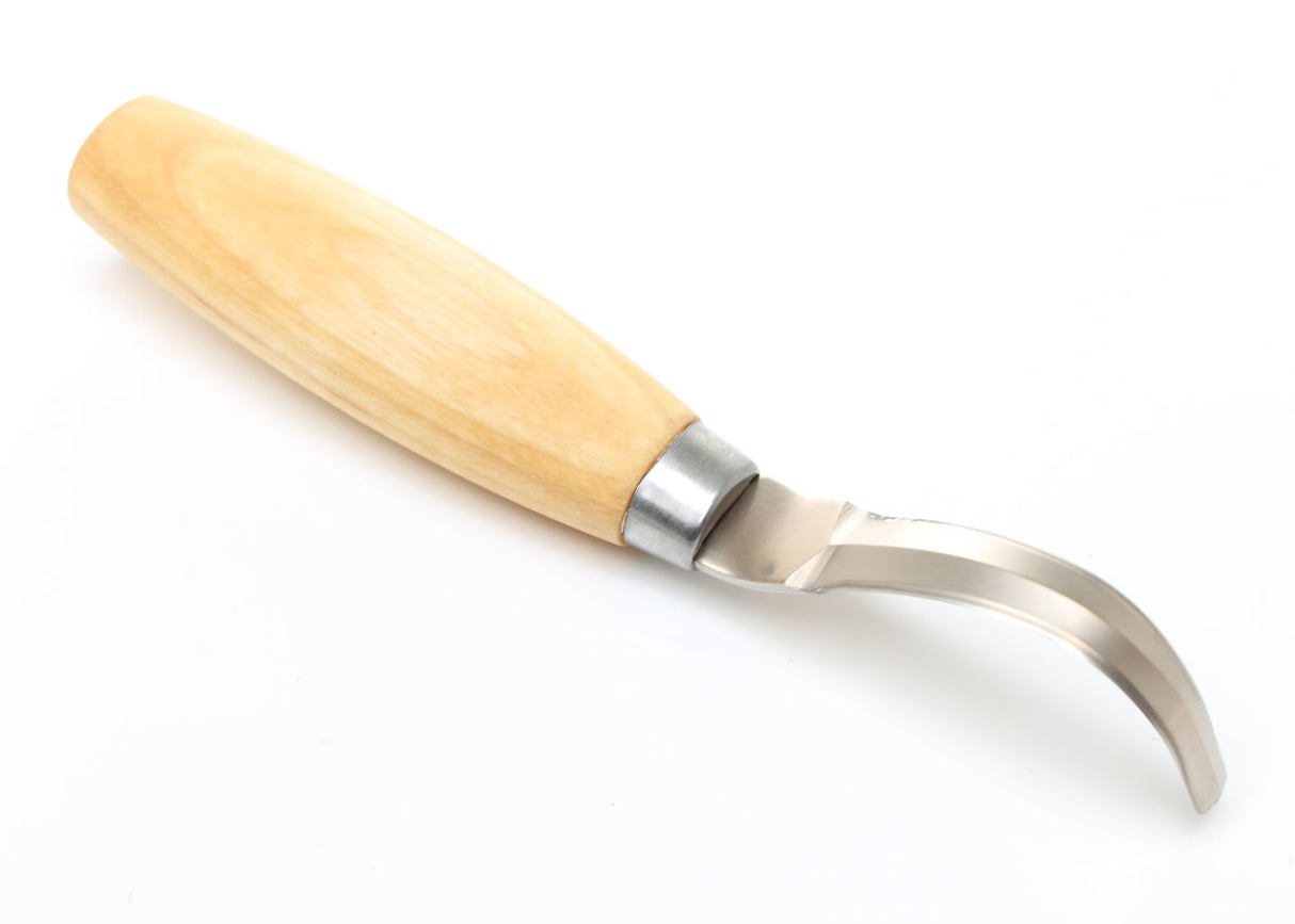 Mora Hook Knife - Double Edge - 163 (Stainless Steel)