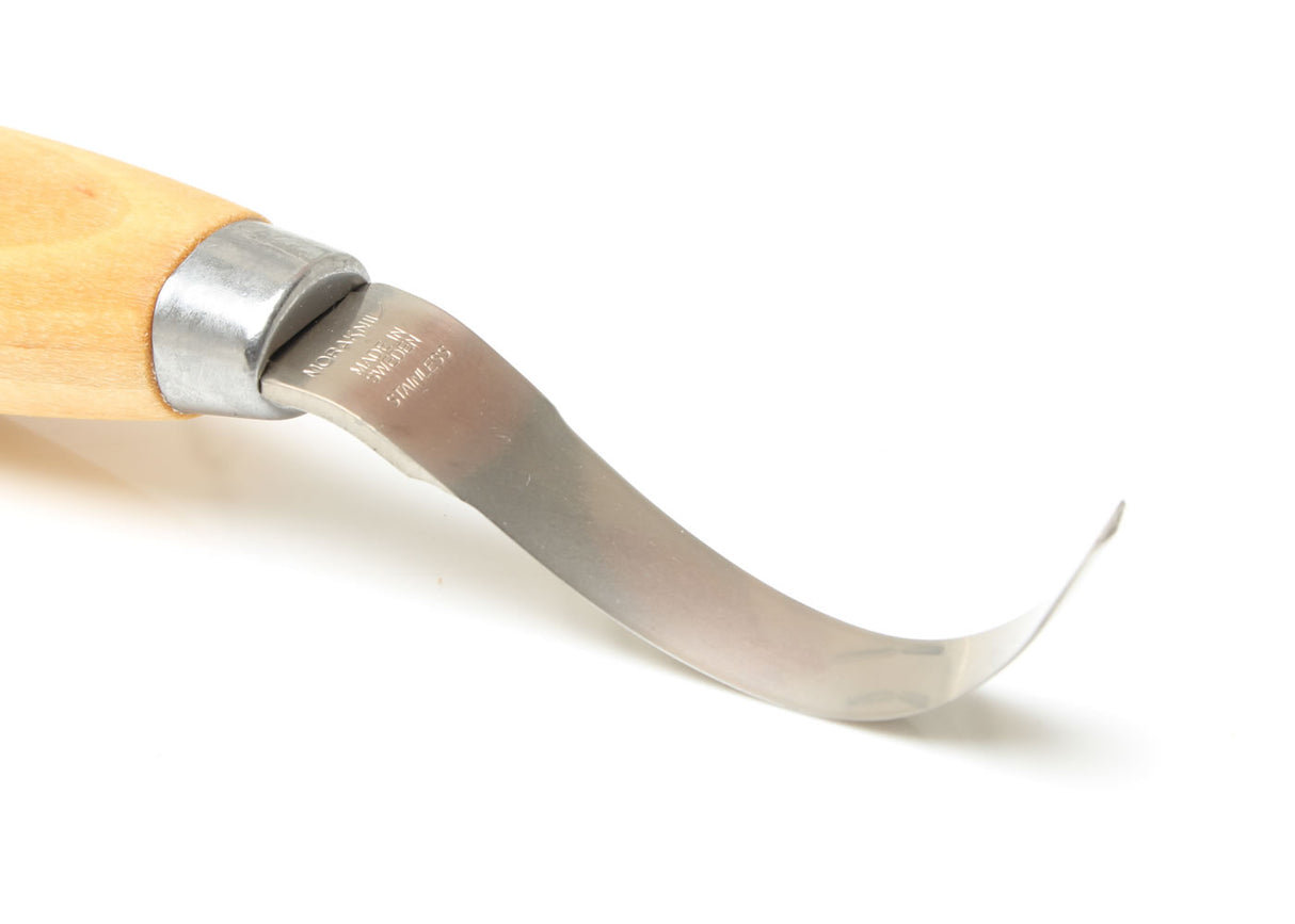 Mora Hook Knife - Double Edge - 163 (Stainless Steel)