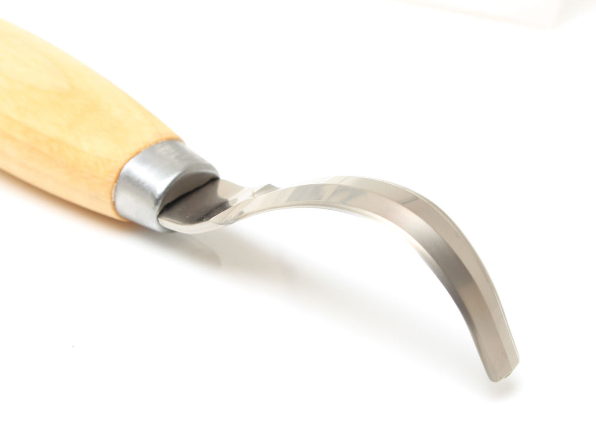 Mora Hook Knife - Double Edge - 163 (Stainless Steel)