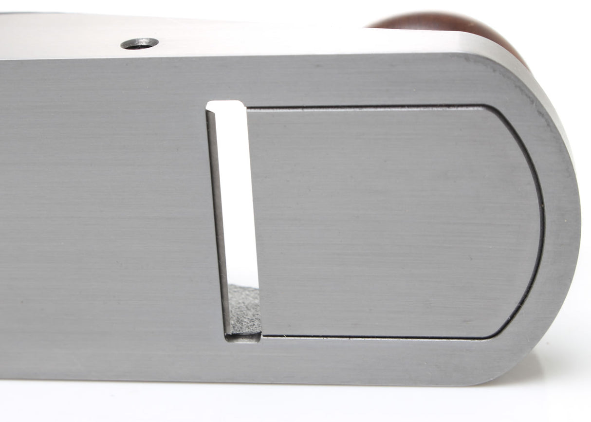 Close up view of Veritas No.1 Bevel-Up Bench Plane Mouth