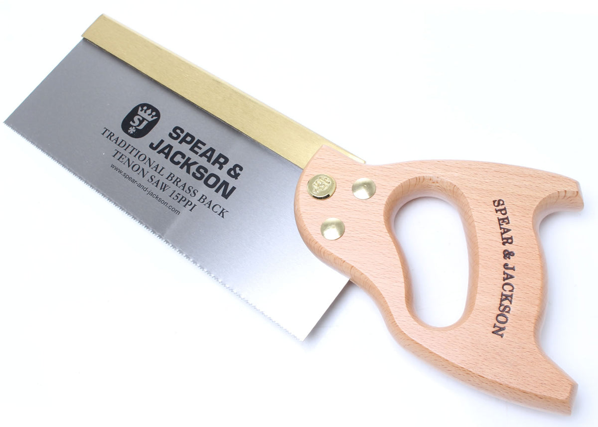 Spear & Jackson Brass Back Tenon Saw - 15tpi - 10 inch – Toolnut