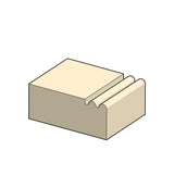 Illustration of a 2 reed profile