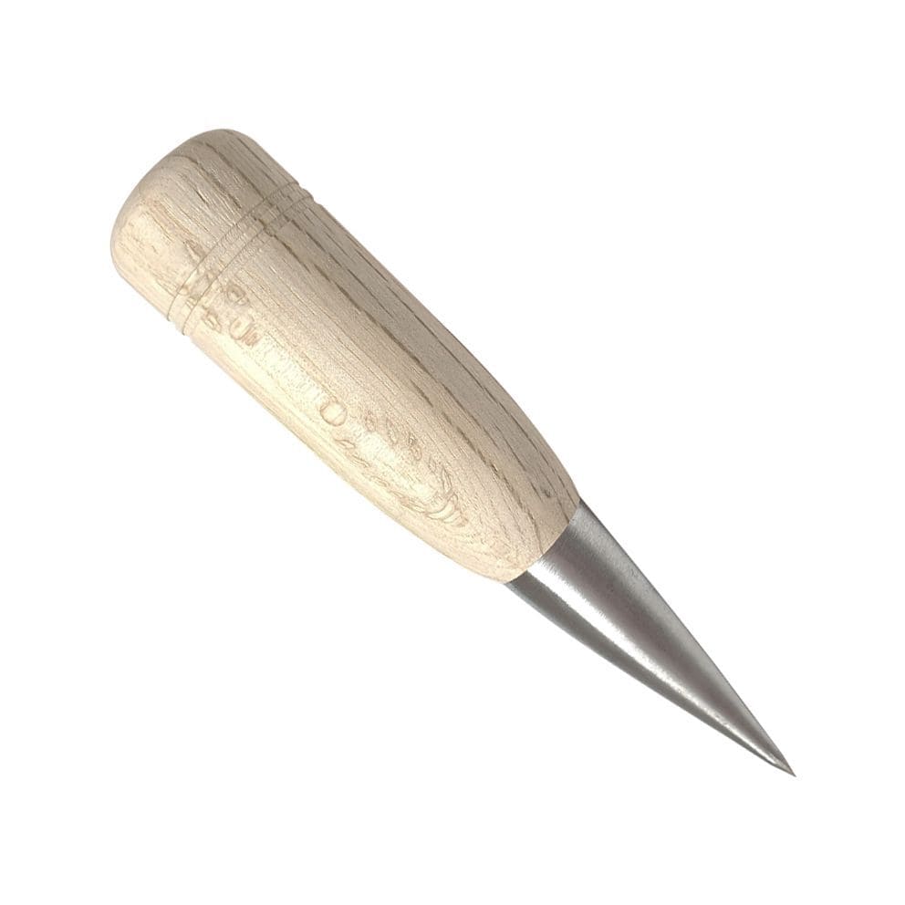 【曜日指定】ak-_-uwa-_-wow-0610 Japanese Asahi Kujiri Stainless Awl - Oak Handle – Toolnut