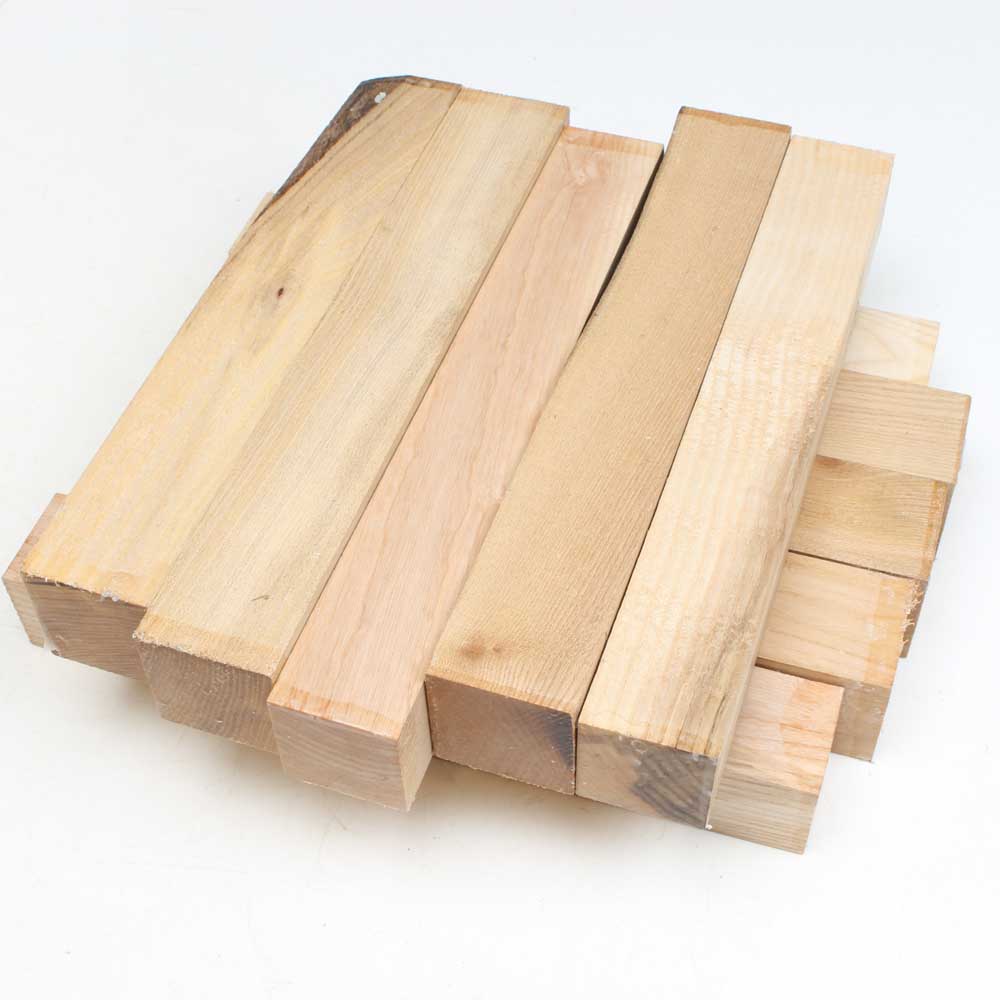 10 x English Wood Spindles 12"
