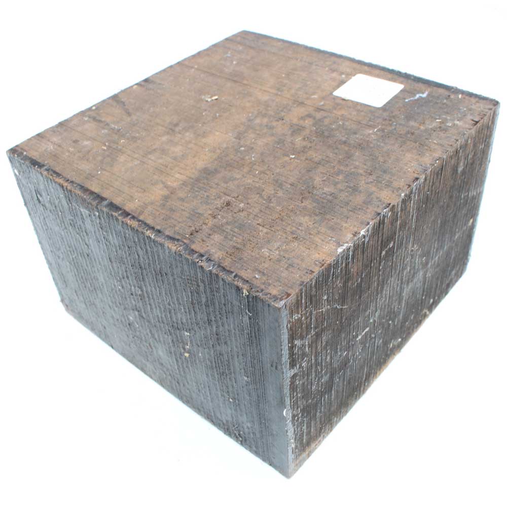 Chacate Preto Wood 6x6x4" - (Shrinkage Hairline Crack)