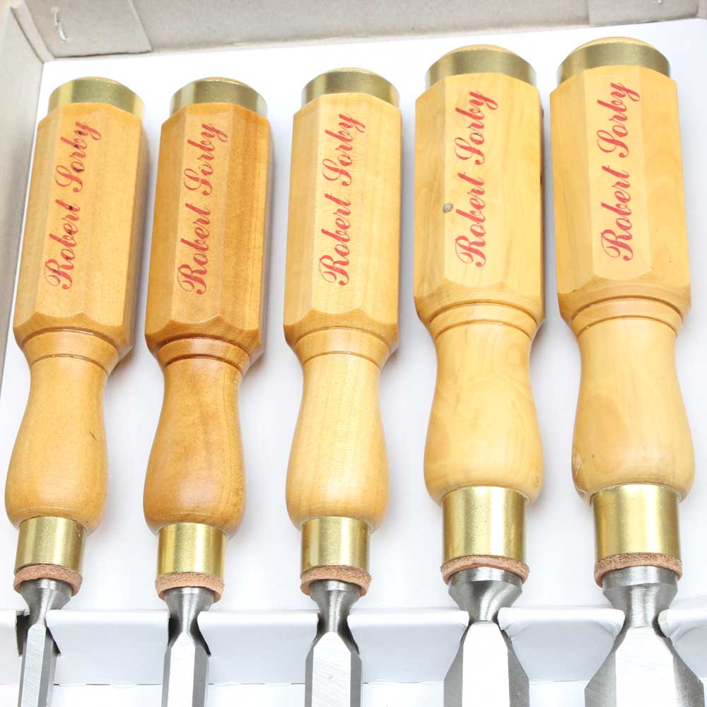 Robert Sorby London Pat B/Edged Chisel Set - CLEARANCE