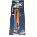 Eclipse Extra Long Ball End Hex Key Set - 9 Piece