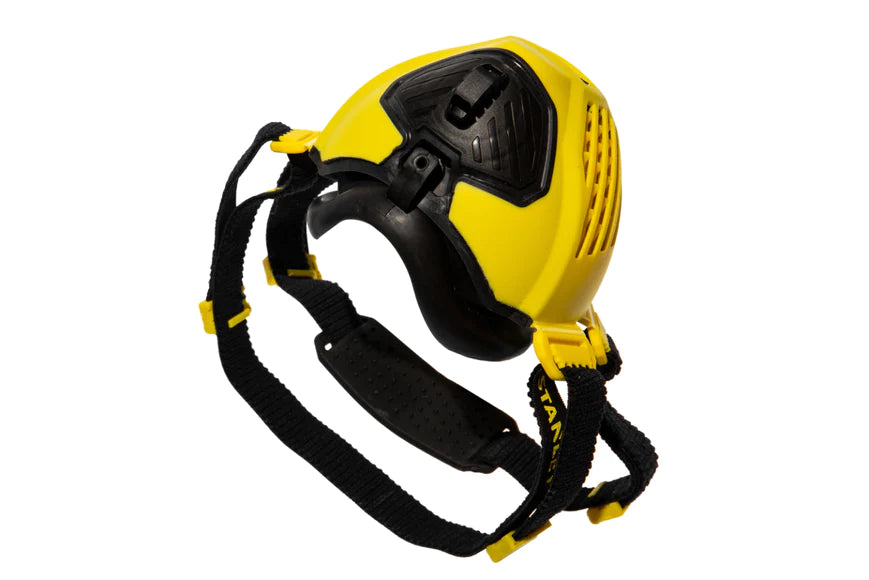 Stanley Dust Mask Respirator with P3 Filters - underside of mask