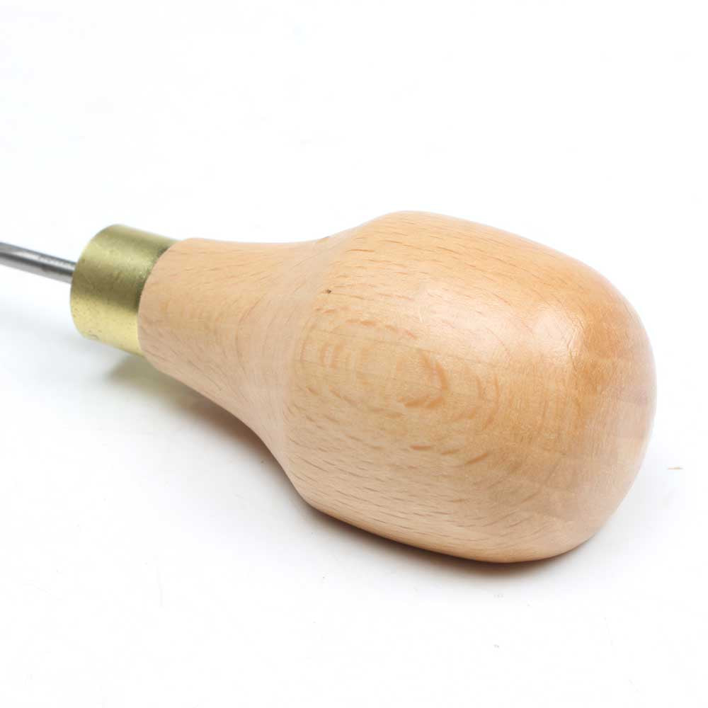 Ashley Iles - Sweep 09 beech Mushroom Blockcutter Handle