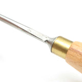 Ashley Iles Carving Gouge marked with the sweep number 9 on rear of blade.