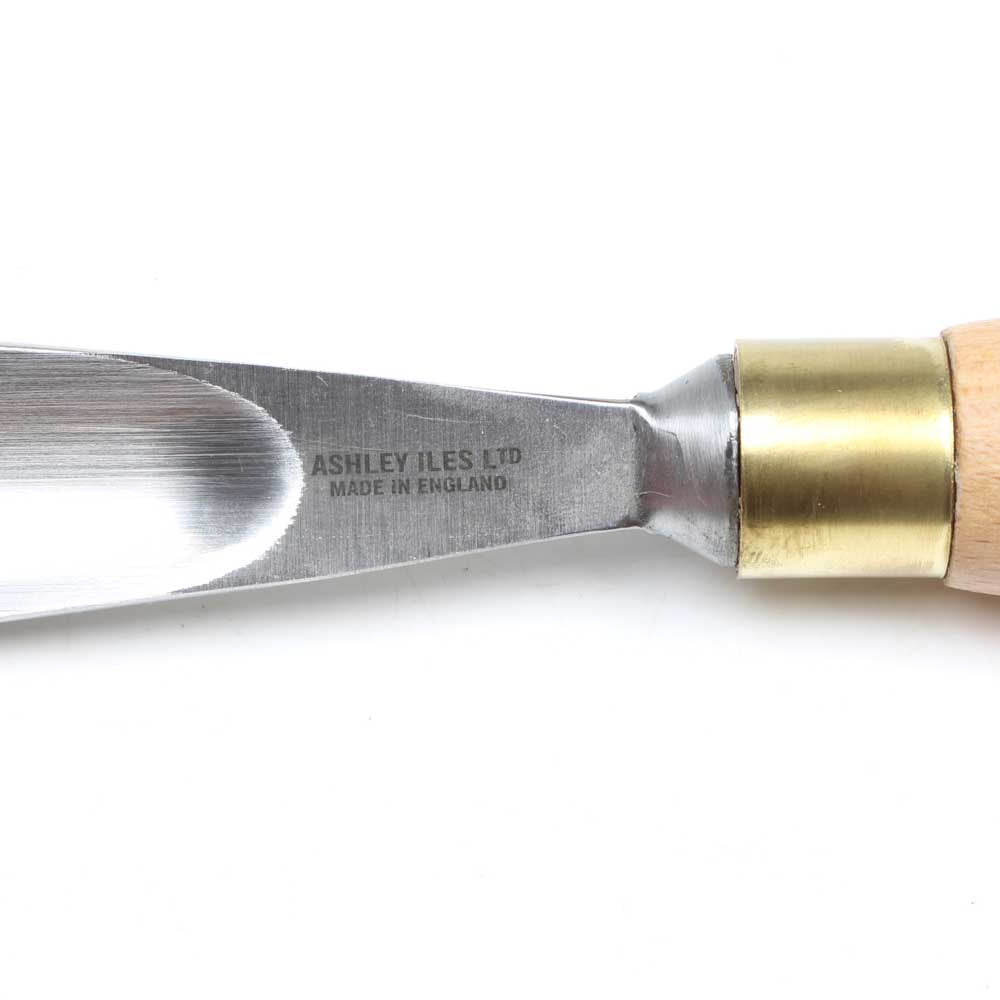 Ashley Iles name stamp on blade