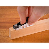 Veritas Miniature Low Angle Block Plane being used to plane wood