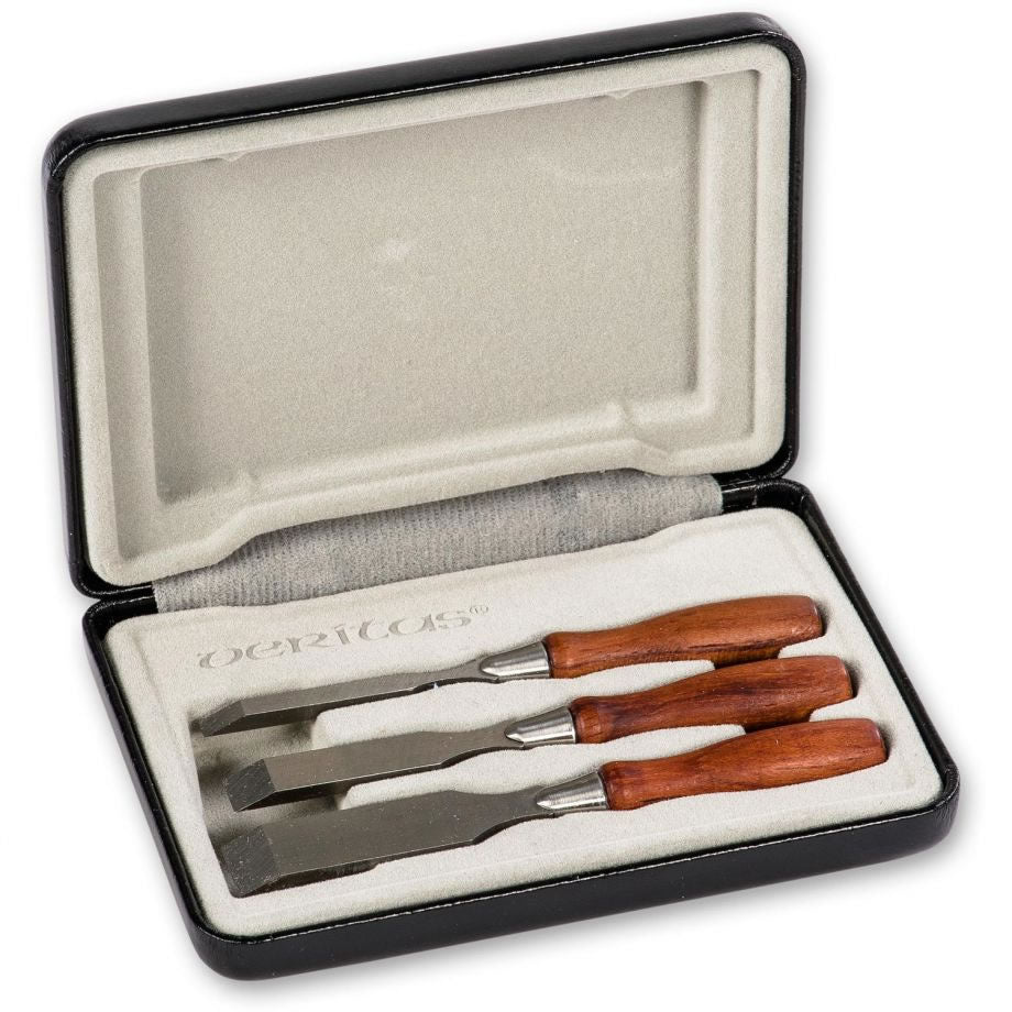 Veritas Miniature Chisel Set in fitted box