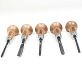 Narex Blockcutter Wood Carving Tool Set – Chrome-Vanadium Steel