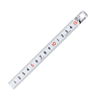 Shinwa Stainless Pickup Ruler Hard Chrome Finish 150mm